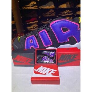 Nike Air More Uptempo Mini Shoe Keychains And Mini Nike Shoe Box